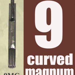 Pre made sterile curved magnum needles/50pcs