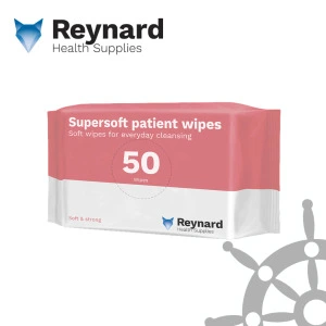 Reynard Supersoft Non woven Face Wipes 33 X 29cm pack 50